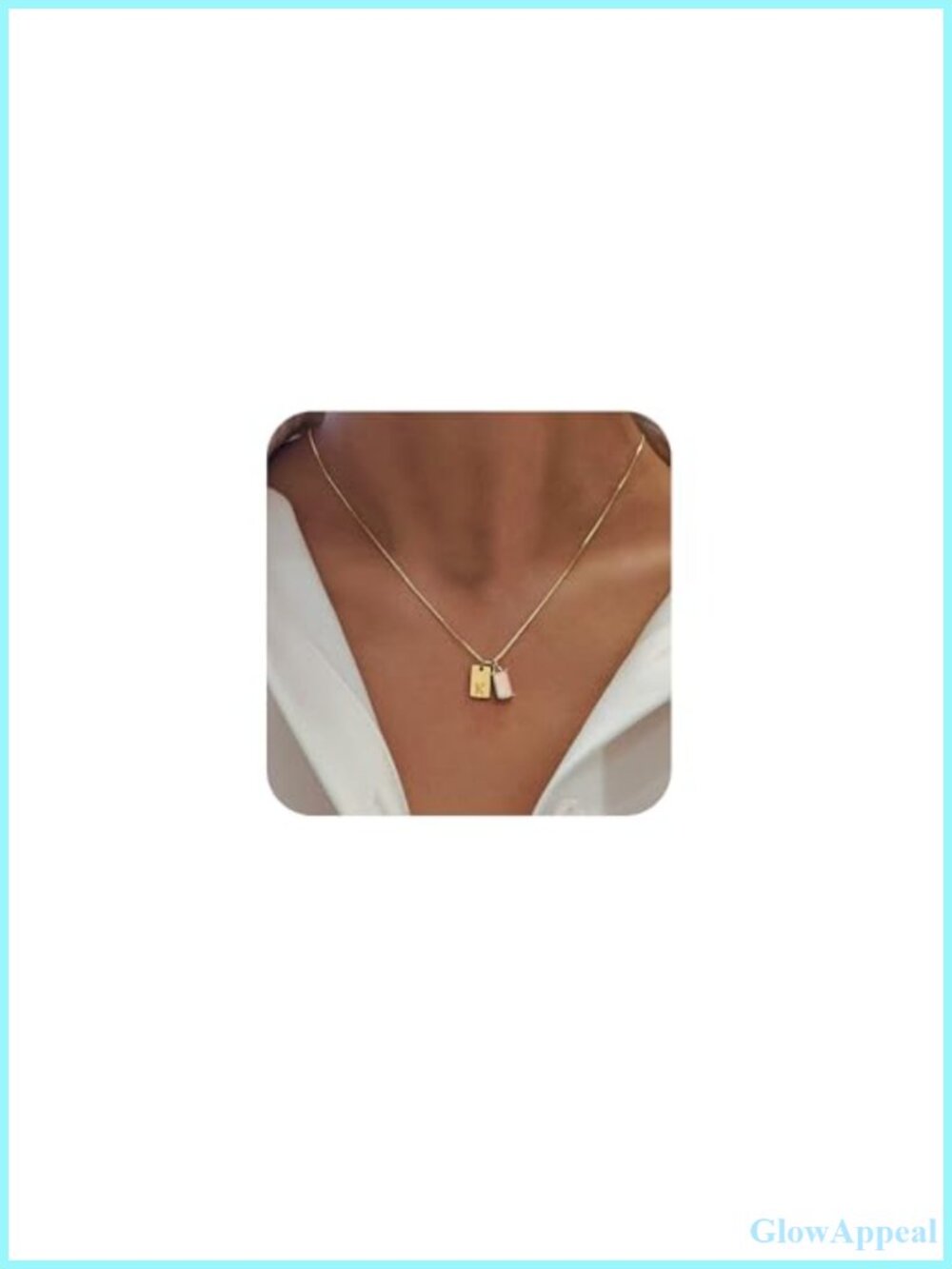 14K Gold Plated Initial Birthstone Necklace 16+2 Box Chain CZ Pendant